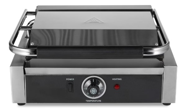 Contact Grill - Rainurè - Plaque de grill simple - 33,5cm